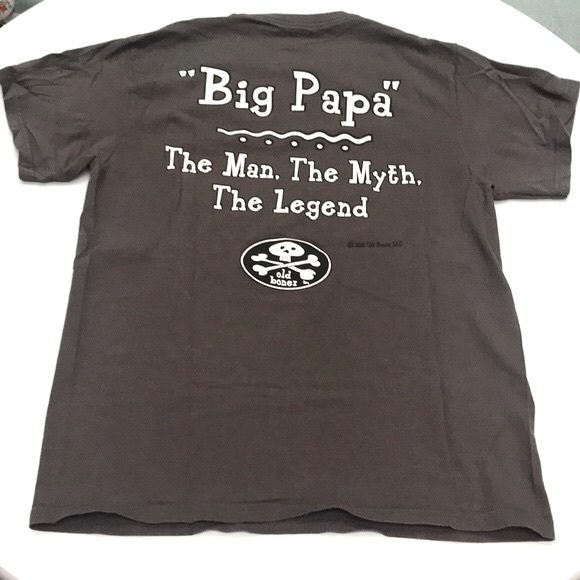 Old Bonez “That’s How I Roll” Gray Tee - Picture 10 of 10